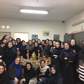 عکسهای دسته جمعی - هنرستان مائده