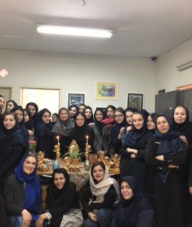 عکسهای دسته جمعی - هنرستان مائده