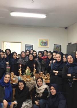 عکسهای دسته جمعی - هنرستان مائده