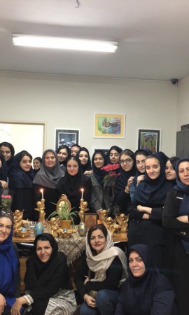 عکسهای دسته جمعی - هنرستان مائده