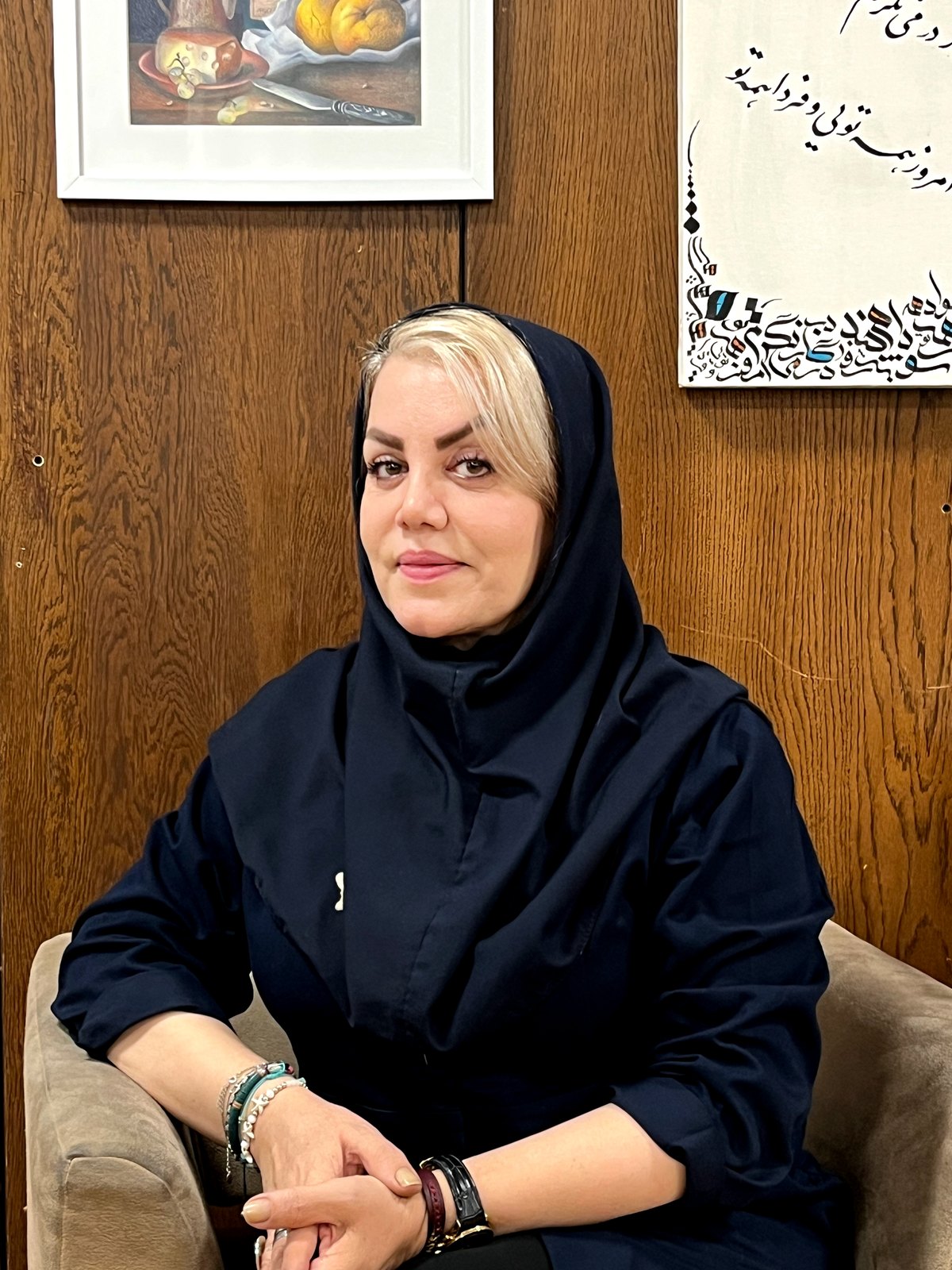 تصویر حمیده بهروزی، معاونت آموزشی