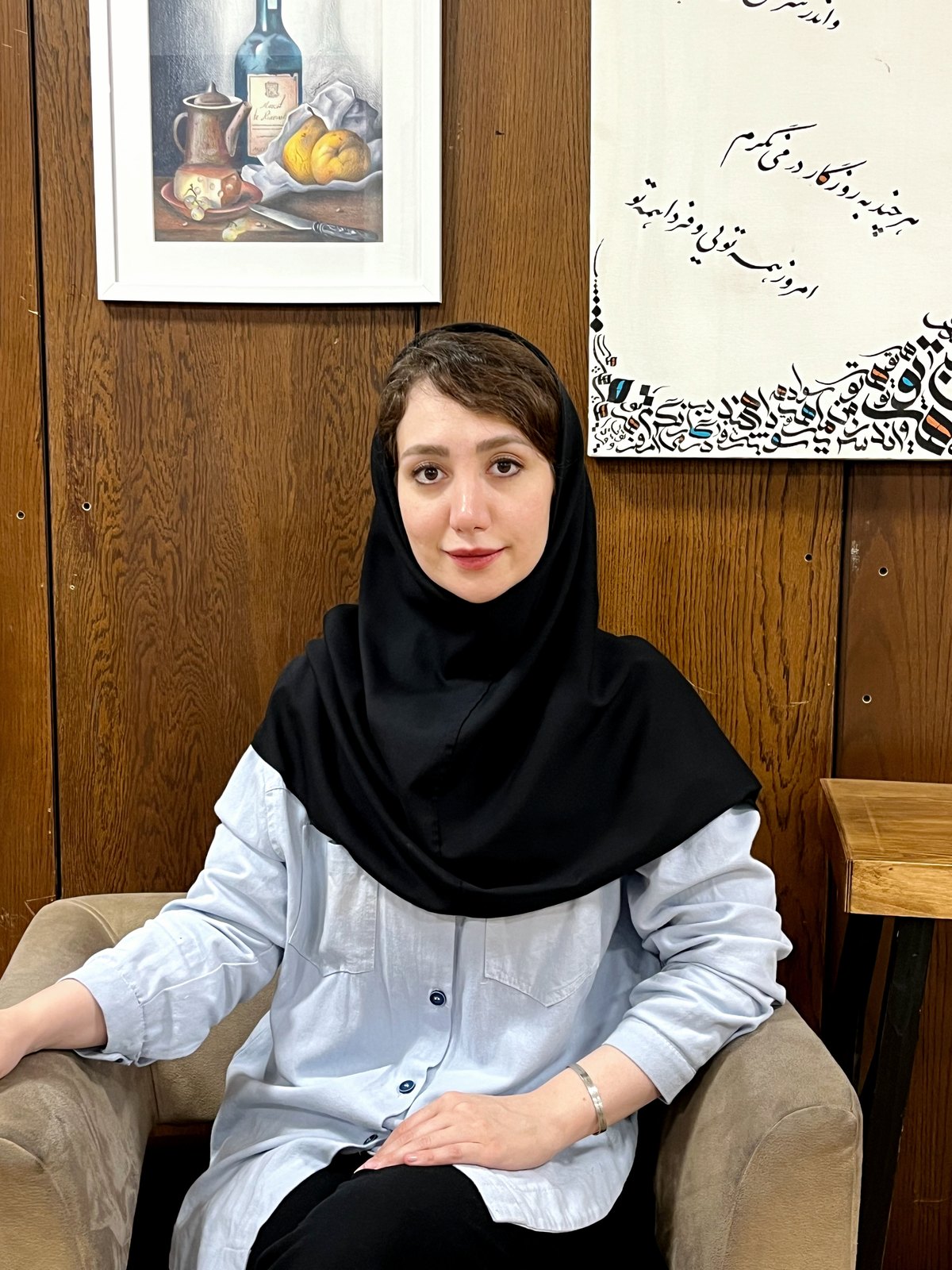 تصویر سمانه اویسی، مسئول فنی گرافیک